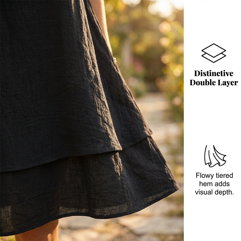 🎪 Neuheiten-Launch + 50% = doppelte Überraschung! Damen lässiges locker sitzendes Kurzarmkleid