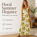 🌻Sonnenblumen-Trägerkleid | luftig, bunt & perfekt für den Sommer